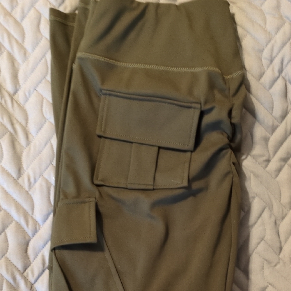 Olive Cargo Pants